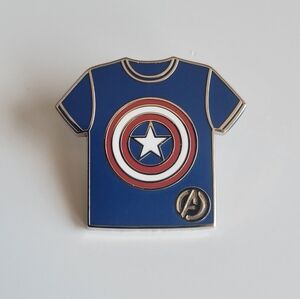 Marvel Captain America Shirt Pin!